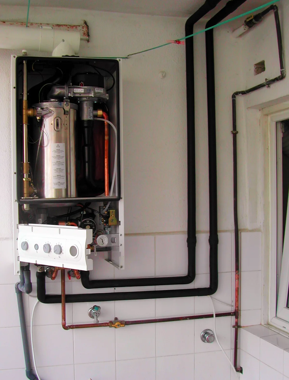 Chaudière gaz à condensation : dépannage de l'erreur SP1 Chaffoteaux Mira C Green